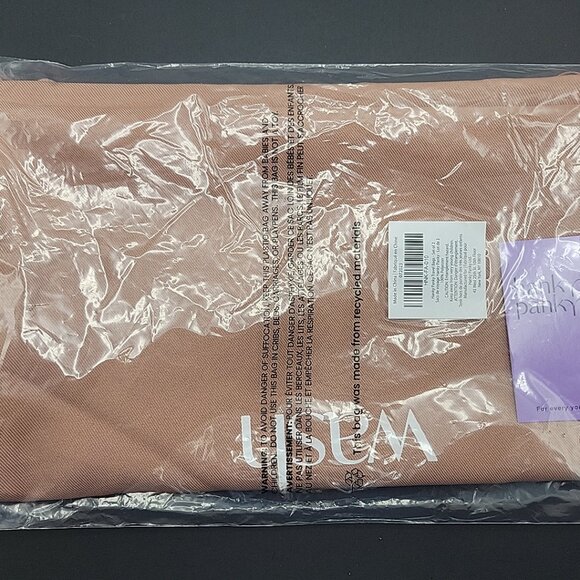 Hanky Panky Wash&Wear Travel Bags Set Of 2 16"H x 14"L Dusty Rose Polyester NWT - Picture 5 of 6